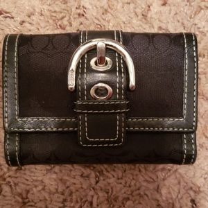 Small coach wallet
